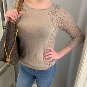 Forever 21 Crochet Sweater